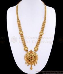 Grand Gold Imitation Bridal Haram Women Rani Haaram Designs Online HR3074 Grand Gold Imitation Bridal Haram Women Rani Haaram Designs Online HR3074