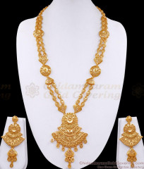 Two Gram Gold Long Haram Earring Combo Dubai Jewelry HR3198 Two Gram Gold Long Haram Earring Combo Dubai Jewelry HR3198