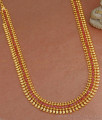 Full Ruby Stone Mullaipoo Malai Gold Plated Long Haram HR3251 Full Ruby Stone Mullaipoo Malai Gold Plated Long Haram HR3251