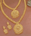 Premium Quality Gold Imitation Bridal Jewellery Set Haram HR3285 Premium Quality Gold Imitation Bridal Jewellery Set Haram HR3285