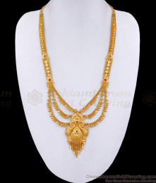 Bollywood Gold Plated Designer Haram Wedding Jewelry HR3292