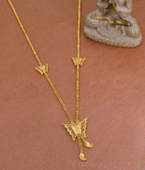 Stylish Butterfly Design Gold Imitation Haram Collections Online HR3361 Stylish Butterfly Design Gold Imitation Haram Collections Online HR3361
