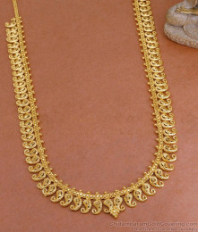 24Kt Micro Gold Plated Mango Haram Kerala Wedding Jewelry HR3362