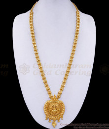 Latest Lakshmi Pendant Gold Imitation Haram Bridal Jewelry HR3364 Latest Lakshmi Pendant Gold Imitation Haram Bridal Jewelry HR3364