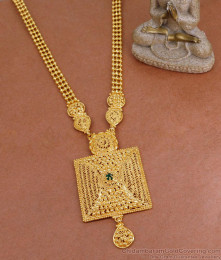 Grand Wedding Jewelry Gold Imitation Rani Haram Design Online HR3366