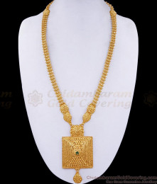 Grand Wedding Jewelry Gold Imitation Rani Haram Design Online HR3366