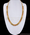 New Arrival Kerala Pattern Gold Imitation Haram Pearl And Coral Jewelry HR3377 New Arrival Kerala Pattern Gold Imitation Haram Pearl And Coral Jewelry HR3377