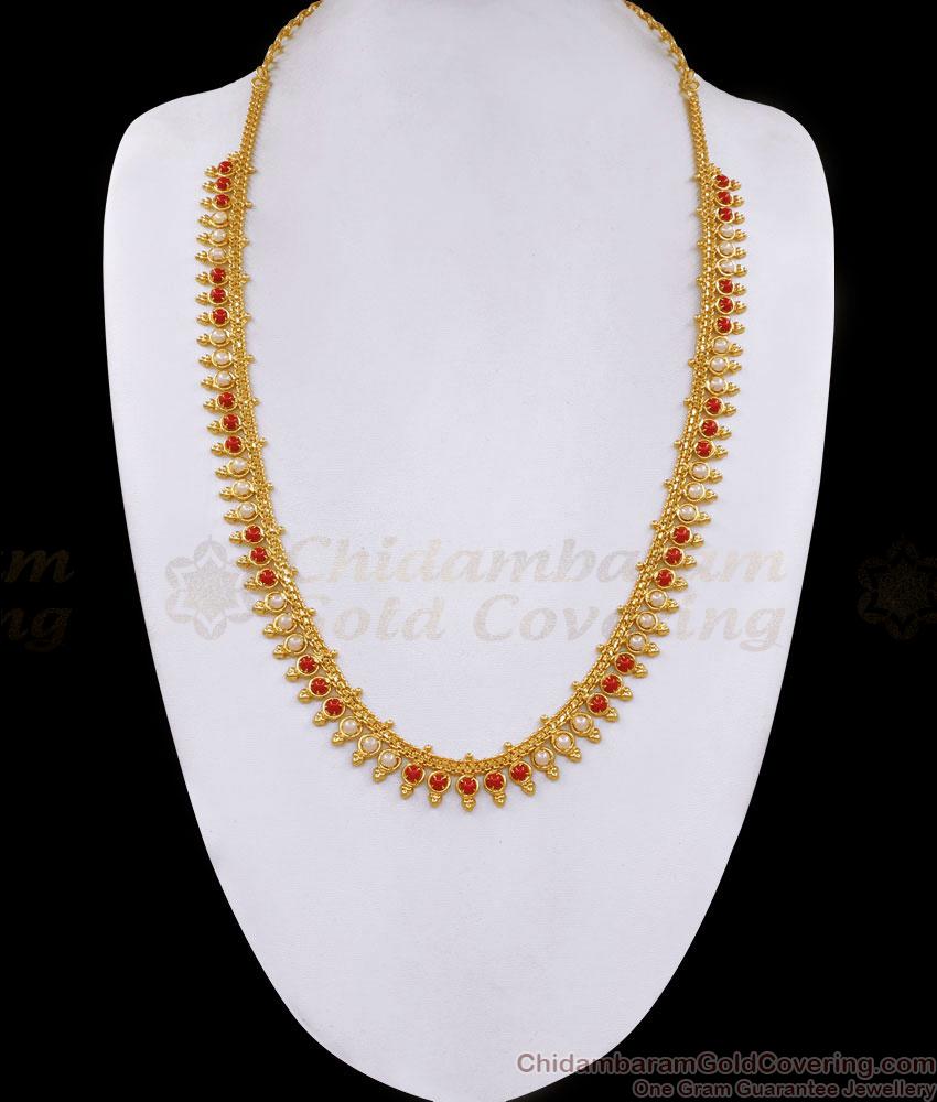Buy Red Coral Stone Micro Gold Plated Haram Design Pearl Jewelry HR3378 Buy Red Coral Stone Micro Gold Plated Haram Design Pearl Jewelry HR3378