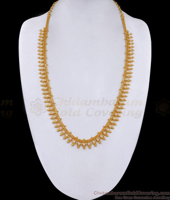 Full White Pearl Gold Imitation Haram Mullai Design For Marriage HR3379