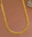 Classic Plain One Gram Gold Mullai Poo Haram Bridal Jewelry HR3386 Classic Plain One Gram Gold Mullai Poo Haram Bridal Jewelry HR3386