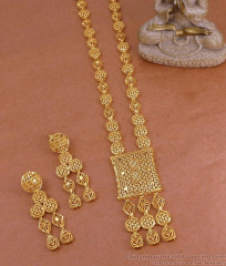Latest Two Gram Gold Arabic Long Haram 2 Gram Gold Wedding Jewelry Online HR3452