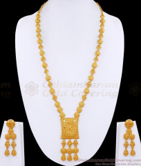 Latest Two Gram Gold Arabic Long Haram 2 Gram Gold Wedding Jewelry Online HR3452