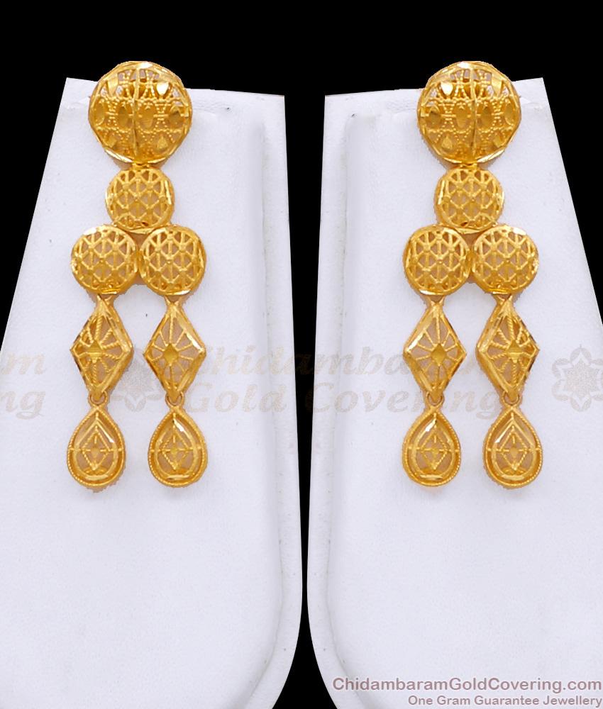 Latest Two Gram Gold Arabic Long Haram 2 Gram Gold Wedding Jewelry Online HR3452