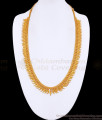 Traditional Gold Tone Mullaipoo Long Haram Designs For Women HR3457 Traditional Gold Tone Mullaipoo Long Haram Designs For Women HR3457
