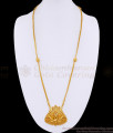 Light Weight Gold Imitation Haram Peacock Design Pendant With Chain HR3462 Light Weight Gold Imitation Haram Peacock Design Pendant With Chain HR3462