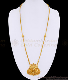 Light Weight Gold Imitation Haram Peacock Design Pendant With Chain HR3462