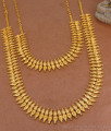 Attractive Leaf Design Gold Imitation Haram Necklace Combo Set Online HR3466 Attractive Leaf Design Gold Imitation Haram Necklace Combo Set Online HR3466