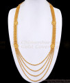 Beautiful Multi Layer Gold Beaded Bridal Haram 1 Gram Gold Jewelry HR3478 Beautiful Multi Layer Gold Beaded Bridal Haram 1 Gram Gold Jewelry HR3478