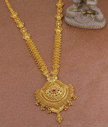 New Model Net Pattern 1 Gram Gold Haram Kerala Bridal Jewelry HR3481