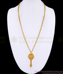 Buy Plain One Gram Gold Long Haram Lakshmi Design Online HR3490 Buy Plain One Gram Gold Long Haram Lakshmi Design Online HR3490