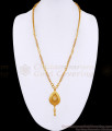 High Quality Gold Imitation Long Haram Droplet Design With White Stone HR3492