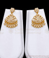 Heavy Bridal Wear Impon Panchaloha Haram Necklace Combo Set For Women HR3493