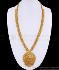 New Model Single Ruby Stone Long Mango Haram Gold Imitation Jewelry HR3501 New Model Single Ruby Stone Long Mango Haram Gold Imitation Jewelry HR3501
