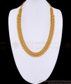 Elegant Micro Gold Polish Mango White Stone Long Haram Bridal Jewelry HR3508