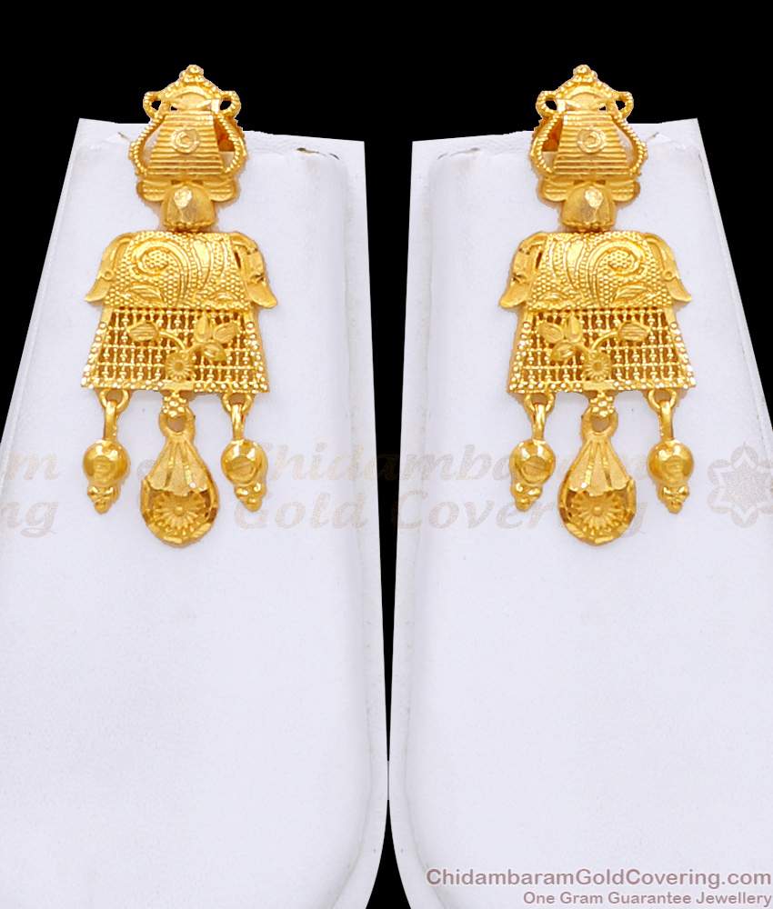 High Quality Bridal Wear 2 Gram Gold Long Haram Jewelry Set HR3521 High Quality Bridal Wear 2 Gram Gold Long Haram Jewelry Set HR3521