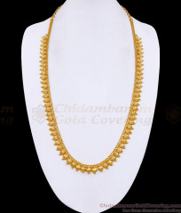 Real Gold Look Mullaipoo Malai Gold Imitation Haram Design Online HR3547
