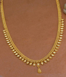 Beautiful Leaf Design One Gram Gold Haram Women Fashion Jewelry HR3551