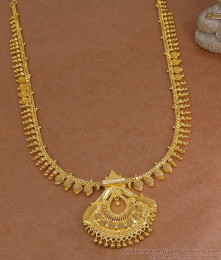 New Arrival One Gram Gold Net Pattern Haram Design For Bridal Wear HR3566