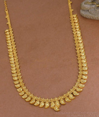 Buy One Gram Gold Mango Malai Haram Wedding Jewelry Online HR3579