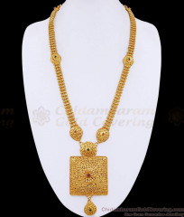Pure 1 Gram Gold Tone Haram Arabic Pattern For Women Marriage HR3584