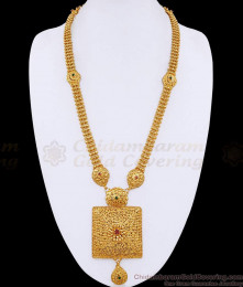 Pure 1 Gram Gold Tone Haram Arabic Pattern For Women Marriage HR3584