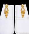 New Arrival Micro Gold Plated Mullaipoo Kerala Haram With Matching Earring HR3606