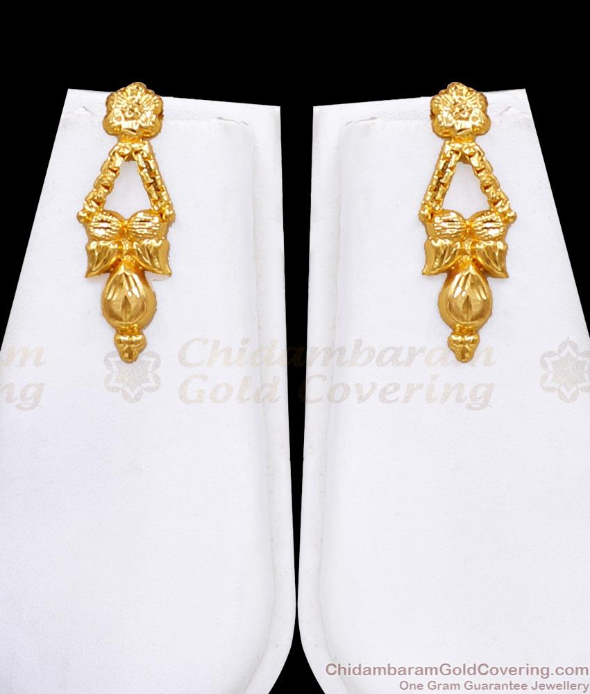 New Arrival Micro Gold Plated Mullaipoo Kerala Haram With Matching Earring HR3606