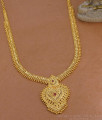 Latest Heart Shaped Gold Imitation Long Haram Ruby Stone Design HR3616