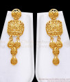 High Quality Two Gram Gold Haram Earring Set Dubai Wedding Jewelry HR3620