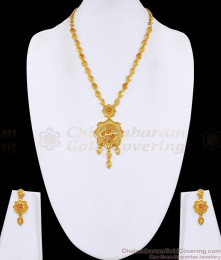 New Arrival Meenakari Pattern Forming Gold Secondary Haram Design For Wedding HR3629 New Arrival Meenakari Pattern Forming Gold Secondary Haram Design For Wedding HR3629