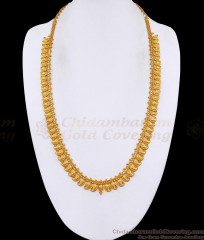 Latest One Gram Gold Mango Haram Without Stone For Bridal Wear Online HR3632