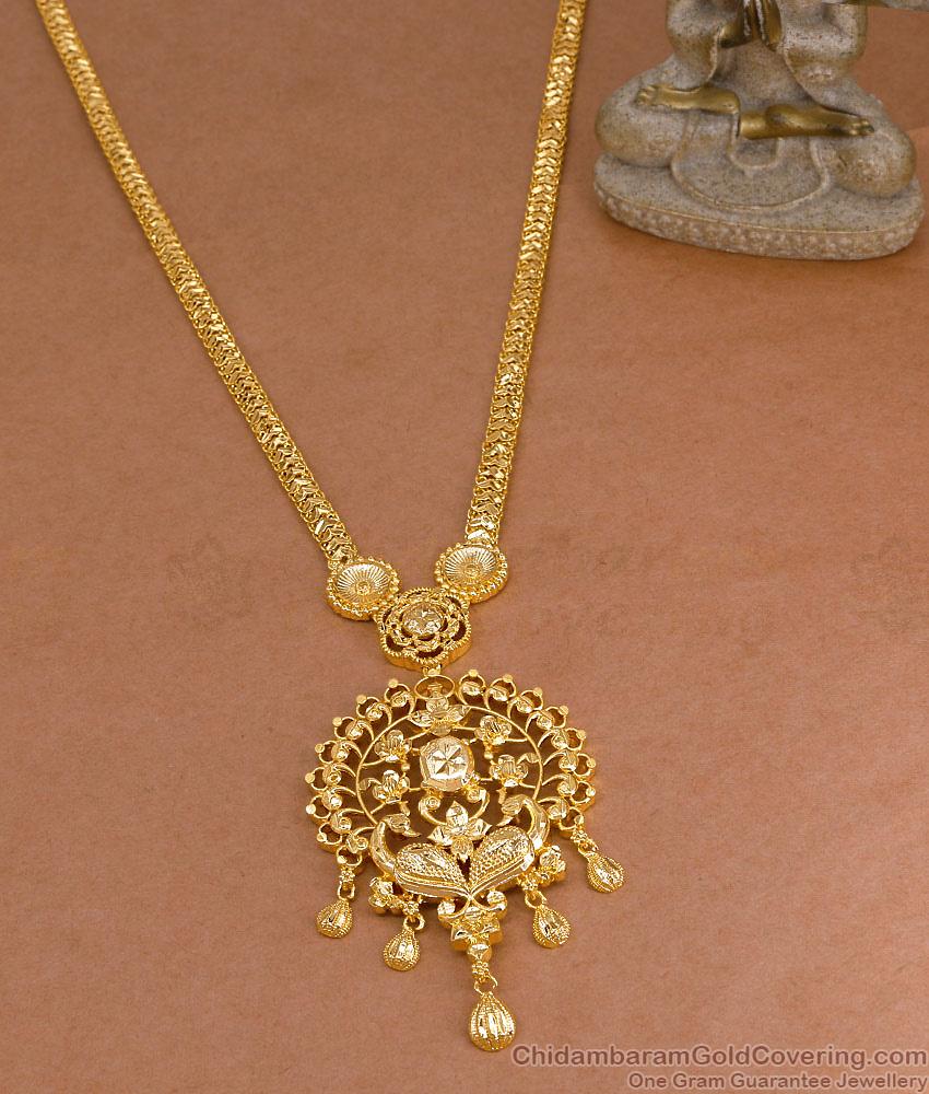 High Quality Bridal Wear Gold Imitation Peacock Haram For Women Fashion HR3637