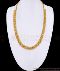 Light Weight One Gram Gold Mullai Mottu Haram For Bridal Wear HR3641