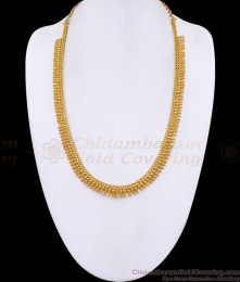 Light Weight One Gram Gold Mullai Mottu Haram For Bridal Wear HR3641