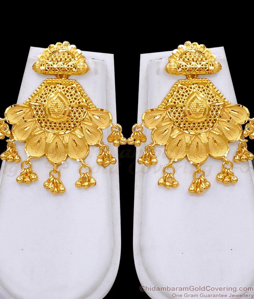 Beautiful Turkish Design 2 Gram Gold Haram Bollywood Wedding Collections HR3653