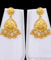 High Quality Two Gram Gold Long Haram Earring Forming Bridal Jewelry Set HR3654