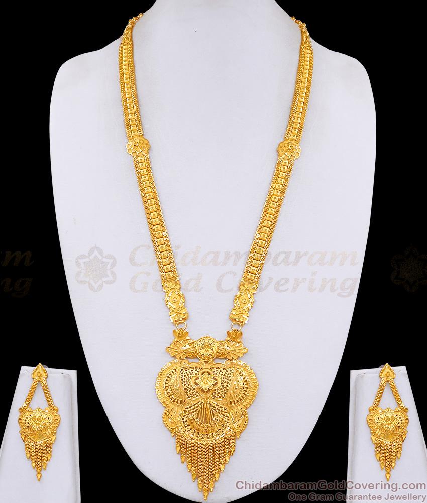 Grand Bridal Wear Dubai Gold Haram Design For Women HR3672