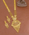 Buy Latest Forming Gold Haram Dubai Bridal Jewelry Combo Set HR3676