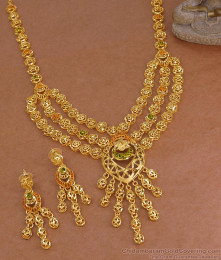 New Arrival Multi Layer Arabic Gold Haram Earring For Women Wedding HR3678