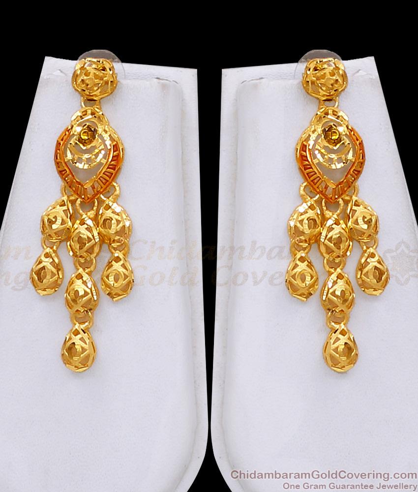 New Arrival Multi Layer Arabic Gold Haram Earring For Women Wedding HR3678